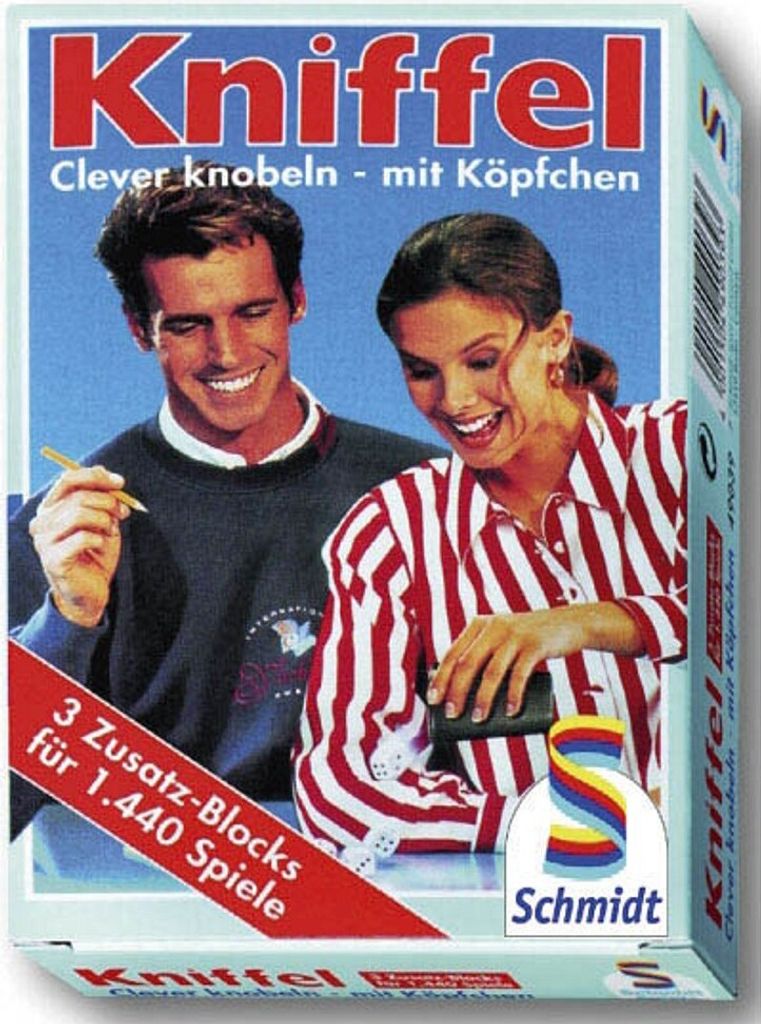 Schmidt Spiele 49039 - Kniffel blok, 3 ďalšie bloky na 1440 Obrázok produktu 8