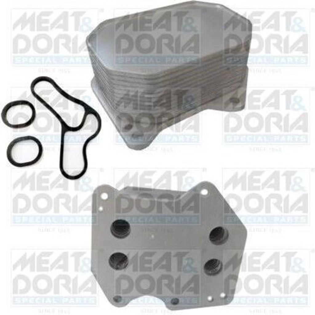 MEAT & DORIA 95095S Ölkühler Motoröl für FORD Transit Custom V362 Kastenwagen (FY, FZ) Transit Mk6 Kasten (V347, V348, FA) Transit Mk7 Kastenwagen