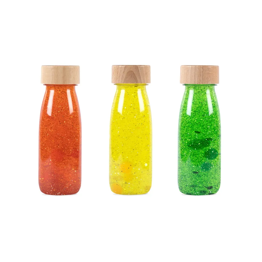 Petit Boum Lot de 3 Bouteilles Sensorielles Twilight - Éveil et Calme