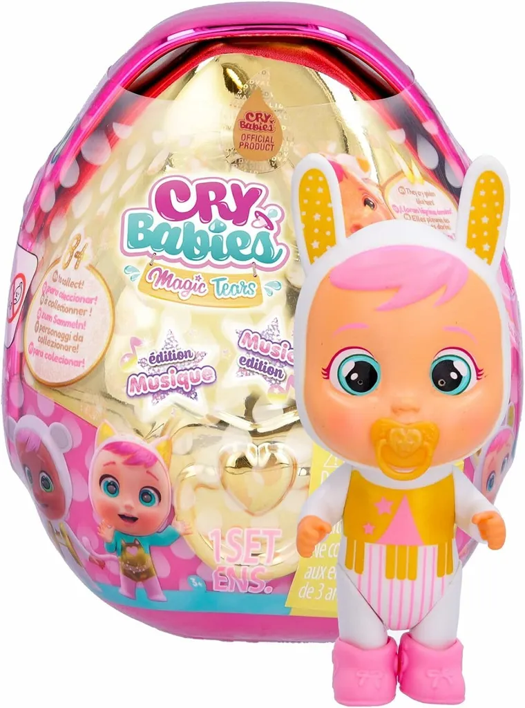 Cry Babies Magic Tears Music Edition - Poupée IMC Toys avec Accessoires