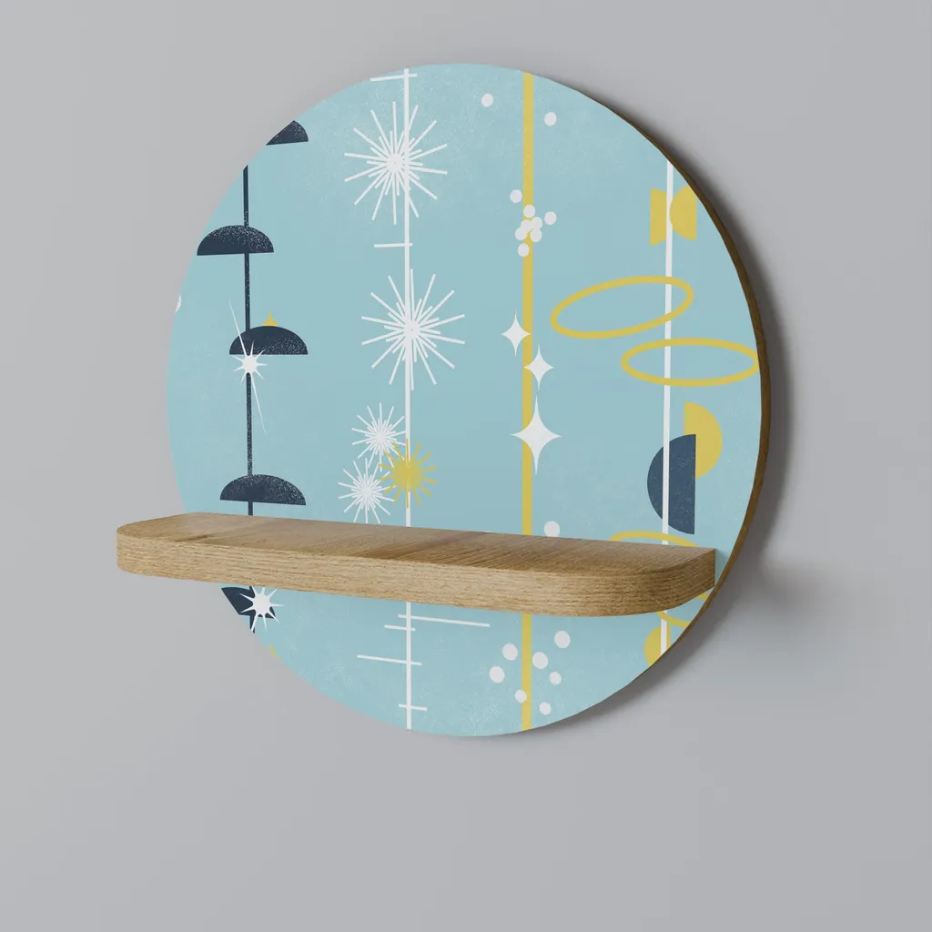 Étagère ronde murale : fini les murs vides avec ce rangement Design