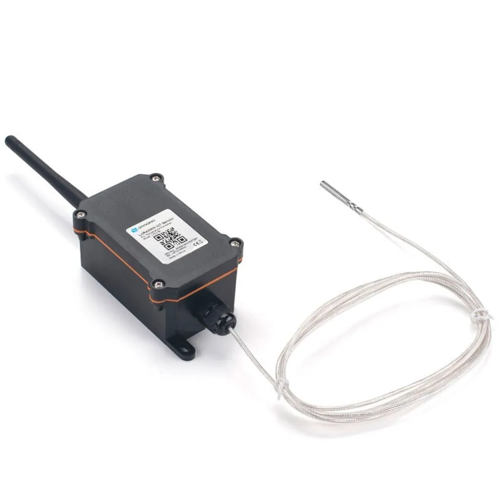 Capteur de température LoRaWAN LTC2-SI Dragino pour milieu humide IP68
