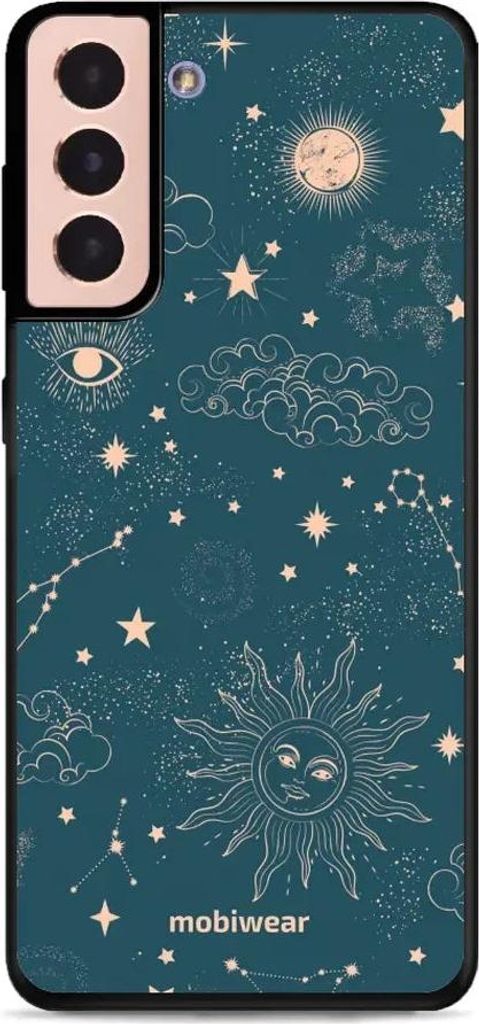 Handyhülle für Galaxy S21, Mobiwear Glossy Case, Astraler Staub