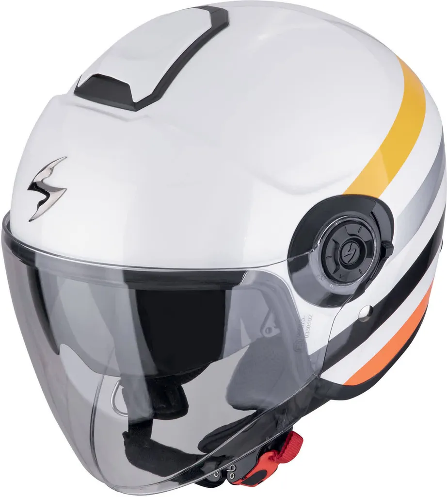 Scorpion EXO-City II Bee Blanc Jaune - Casque Jet Moto Taille XXS 53/54