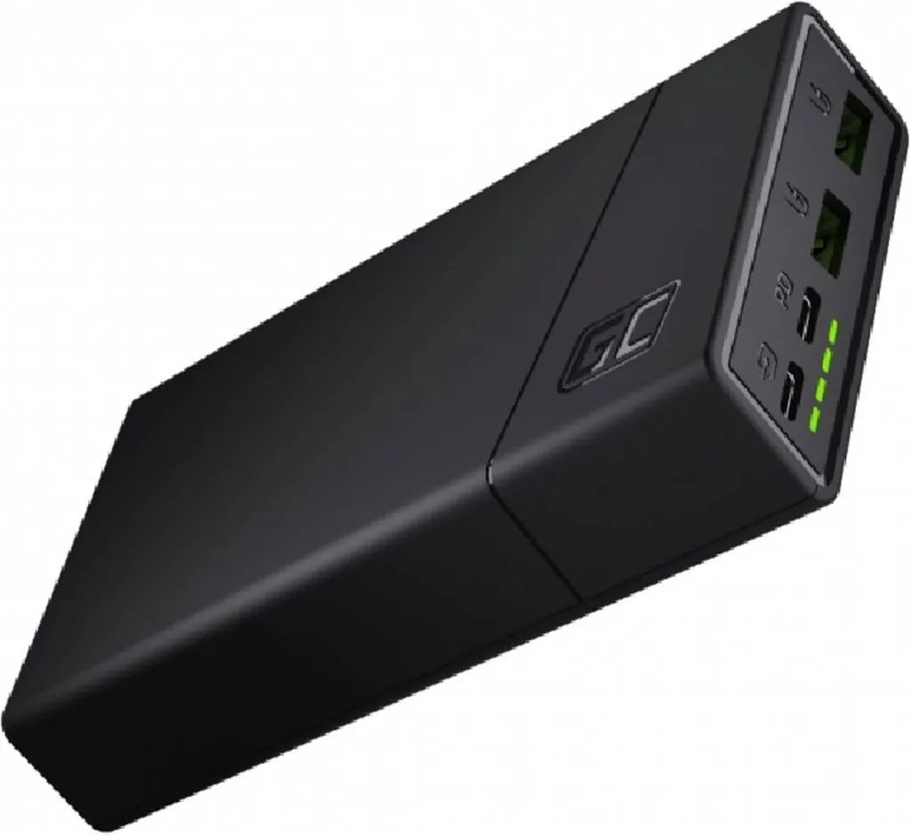 Powerbank 20000mAh avec Ports USB-C Power Delivery Green Cell PBGC03