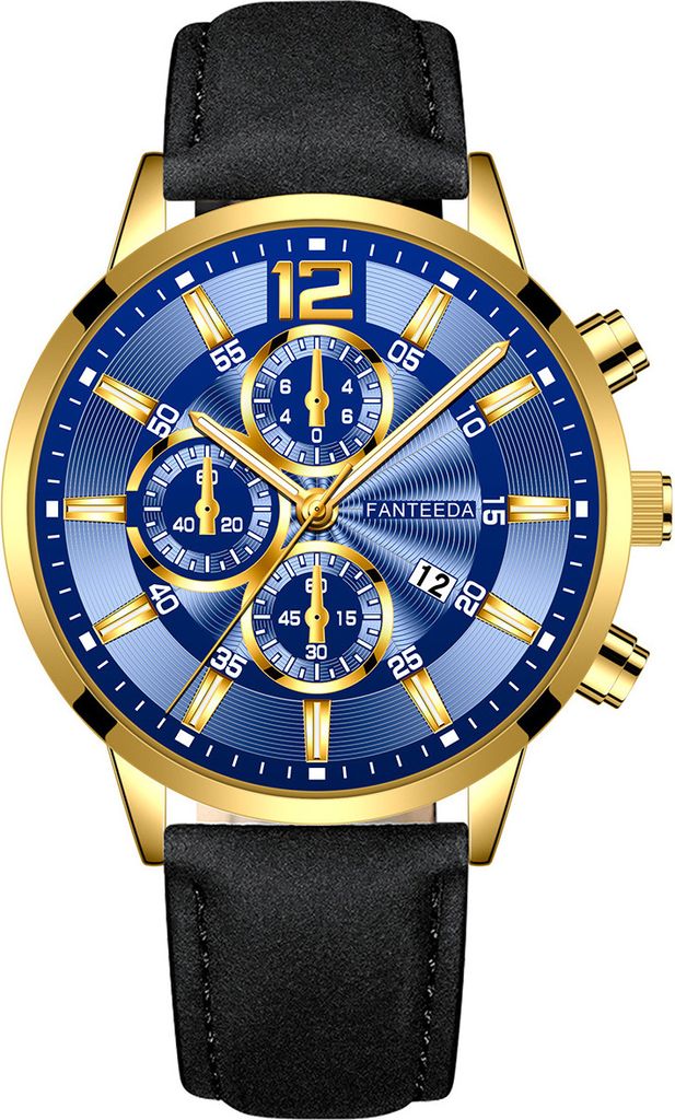 Hodinky NI-11707 - Černá/Zlatá 4 pro muže KP11707 Obrázek produktu 