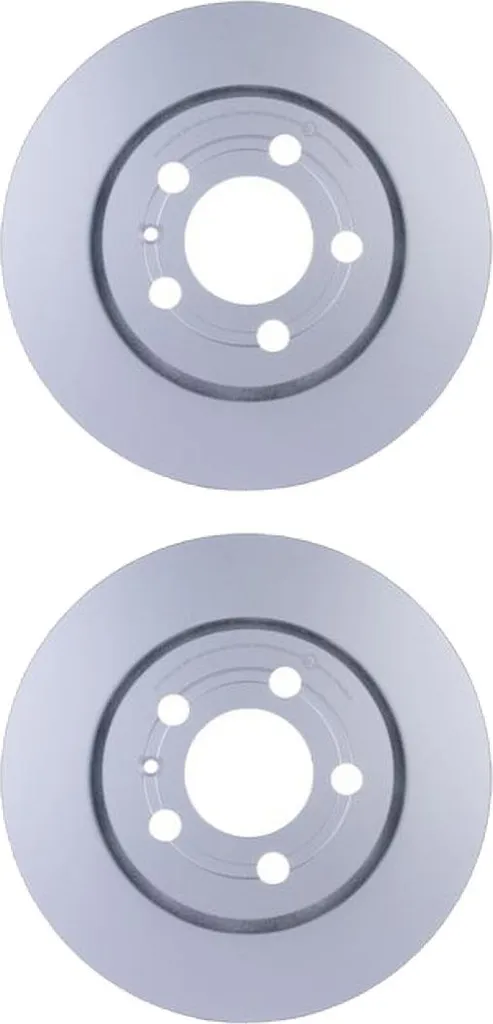 Pack 2 disques de frein arrière HELLA : Entretien Freinage AUDI SEAT VW