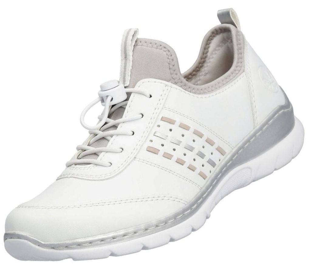 Rieker Damen Slipper Weiß Image du produit 
