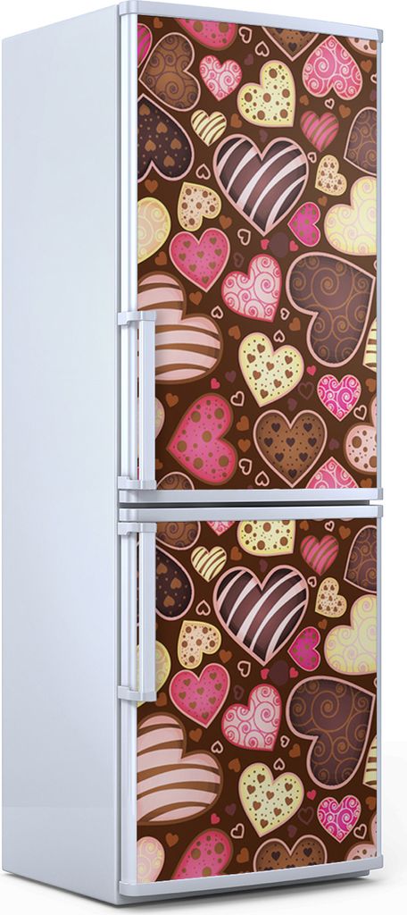 Magnete Dekorative - 60 cm x 180 cm - Küche Magnetmatte Kühlschrankmagnete - Schokolade Muster