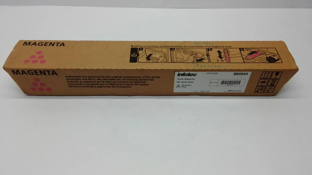 Toner Infotec ISC 3535 Magenta 89040228 pour Impressions Professionnelles