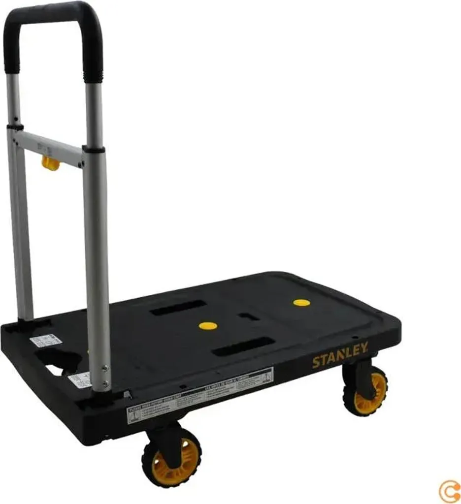 Stanley Chariot à Plate-forme Robuste 120 kg avec Roues Multidirection - 13