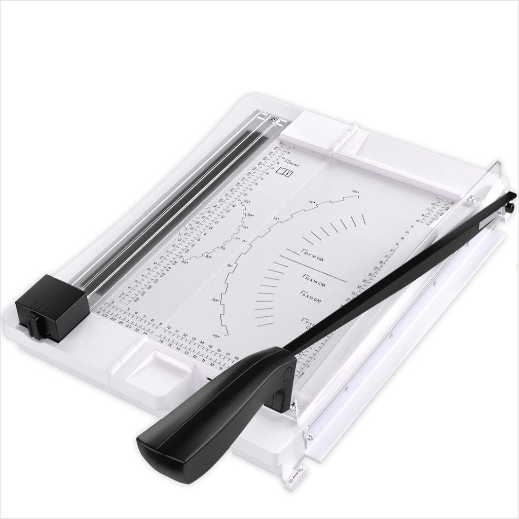 ACROPAQ 2 in 1 Papierschneidemaschine - Hebelschneider & Produktbild 