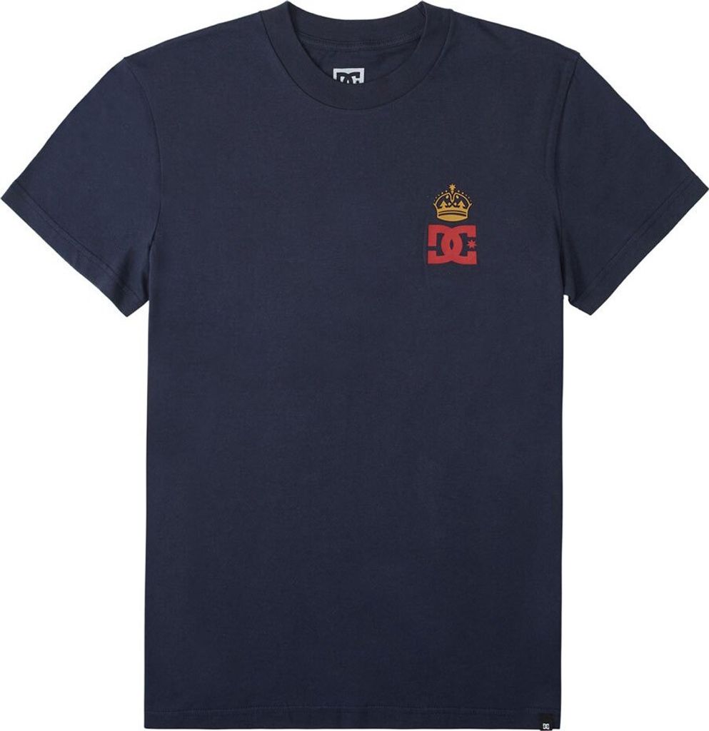 Dc Shoes Hills Kurzarm-t-shirt Blau XS Mann Blau XS