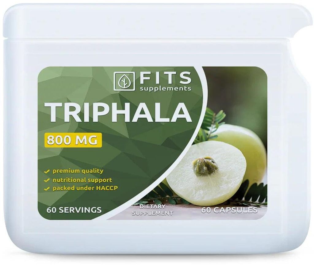 Triphala 800 mg, 60 Kapseln