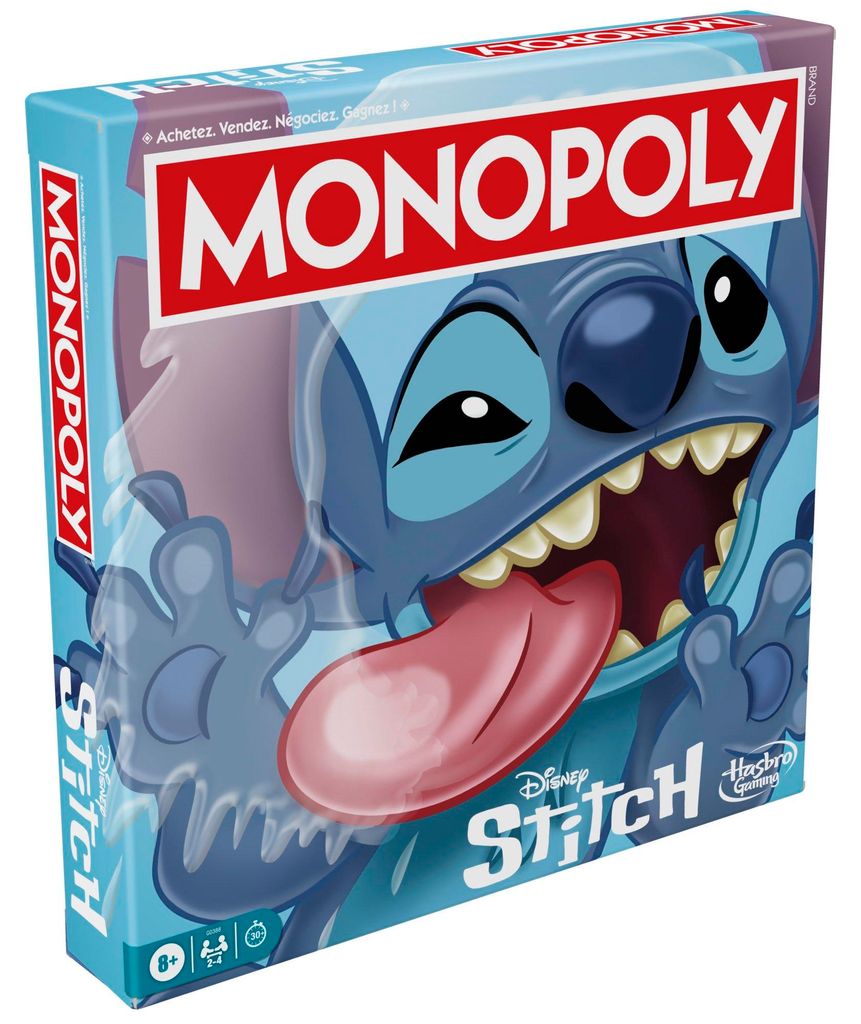 Hasbro Monopoly Stitch Brettspiel - Disney Gesellschaftsspiel