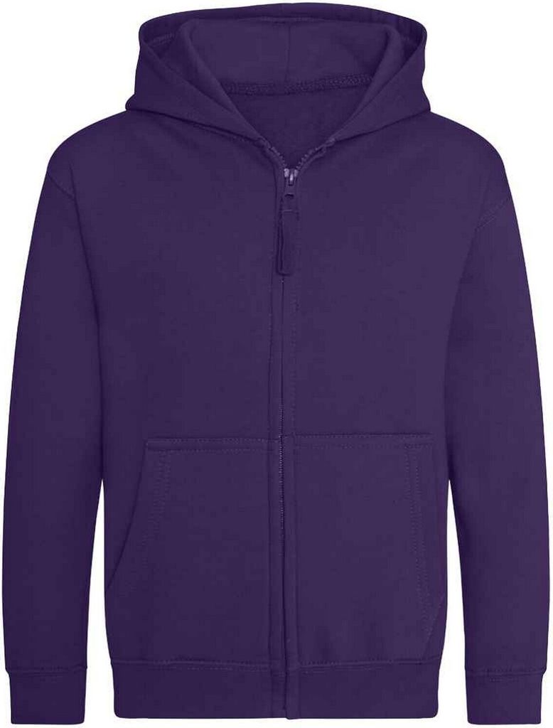 AWDis Cool - "Zoodie" Hoodie mit durchgehendem Reißverschluss für Kinder PC5213 (128) (Violett)