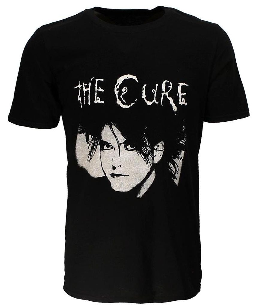 The Cure Robert Smith Portrait T-Shirt – Offizielles Merchandise - S