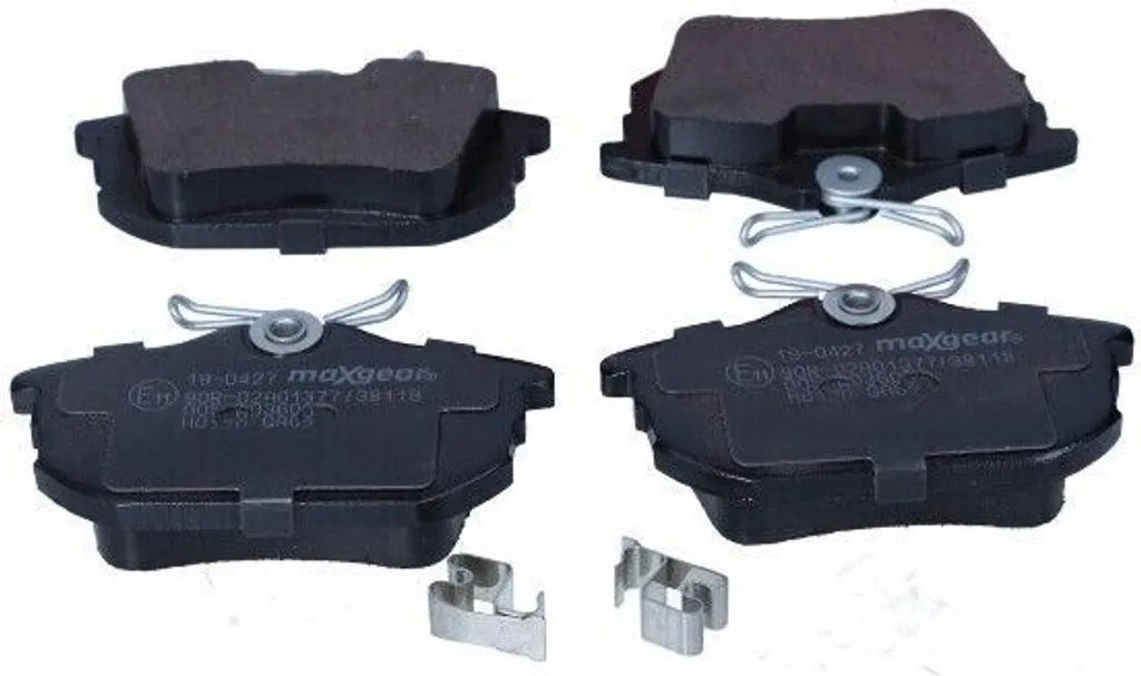 Jeu de plaquettes de frein arrière pour Smart Forfour et Volvo V40 454