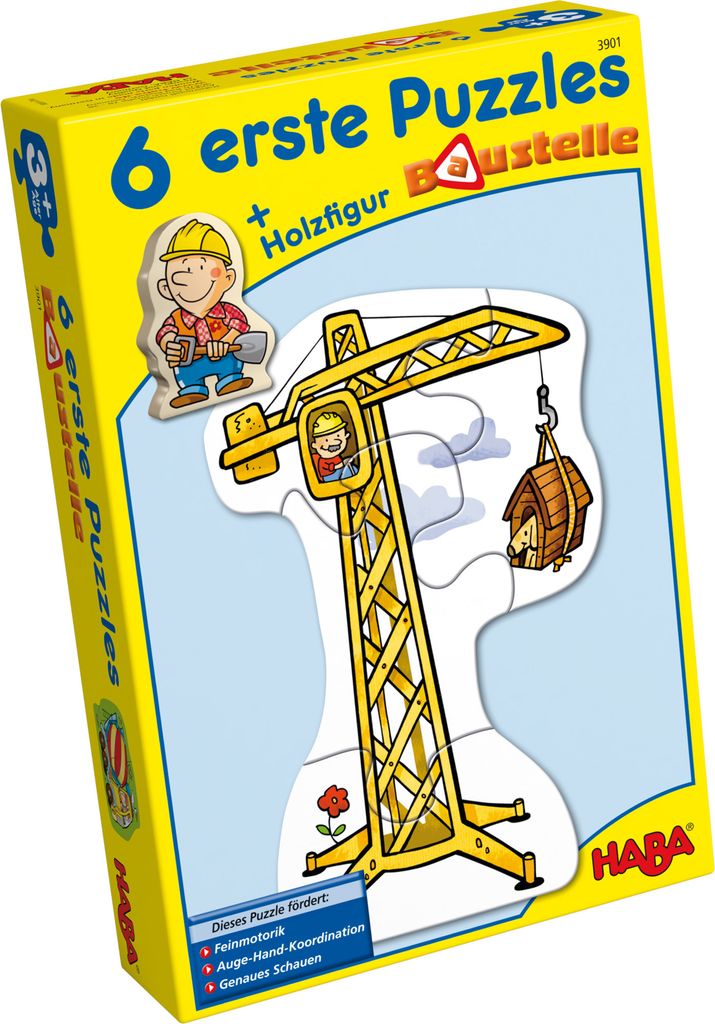 HABA Erste Puzzle - Baustelle Produktbild 