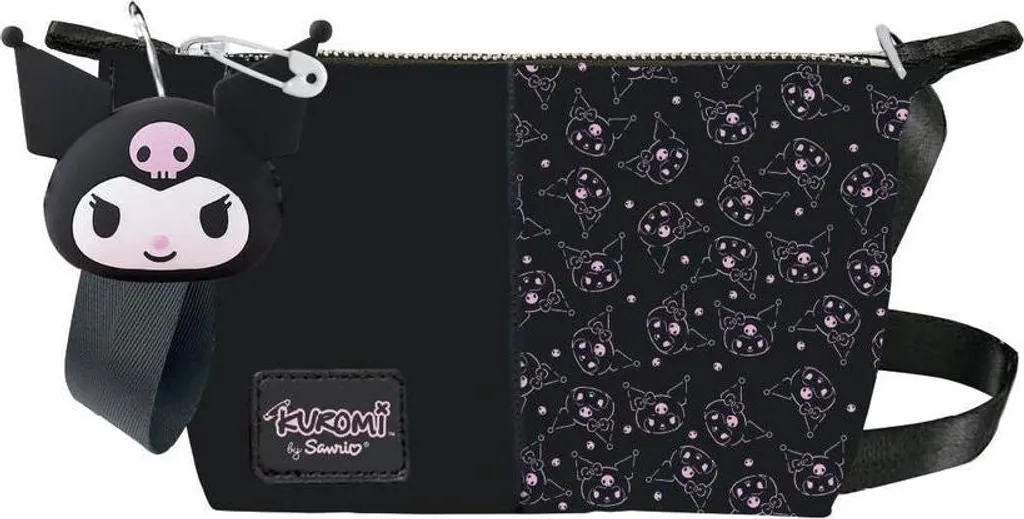 Petit sac à dos scolaire Kuromi pour fille avec sangles ajustables