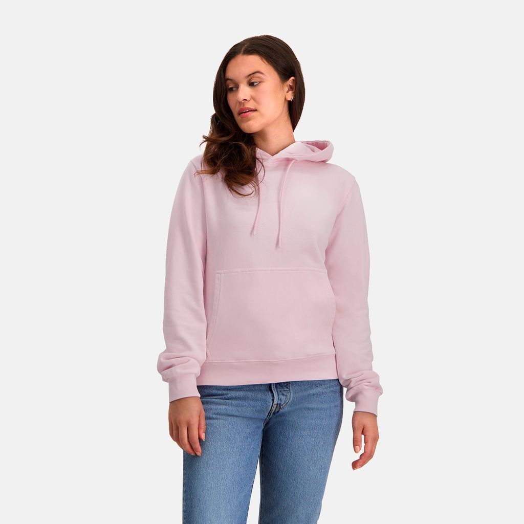 NOMAD Rolleston Hoodie Damen | Größe M | Rosa | Kapuzenpullover | 100% Biologische Baumwolle | Super Bequem