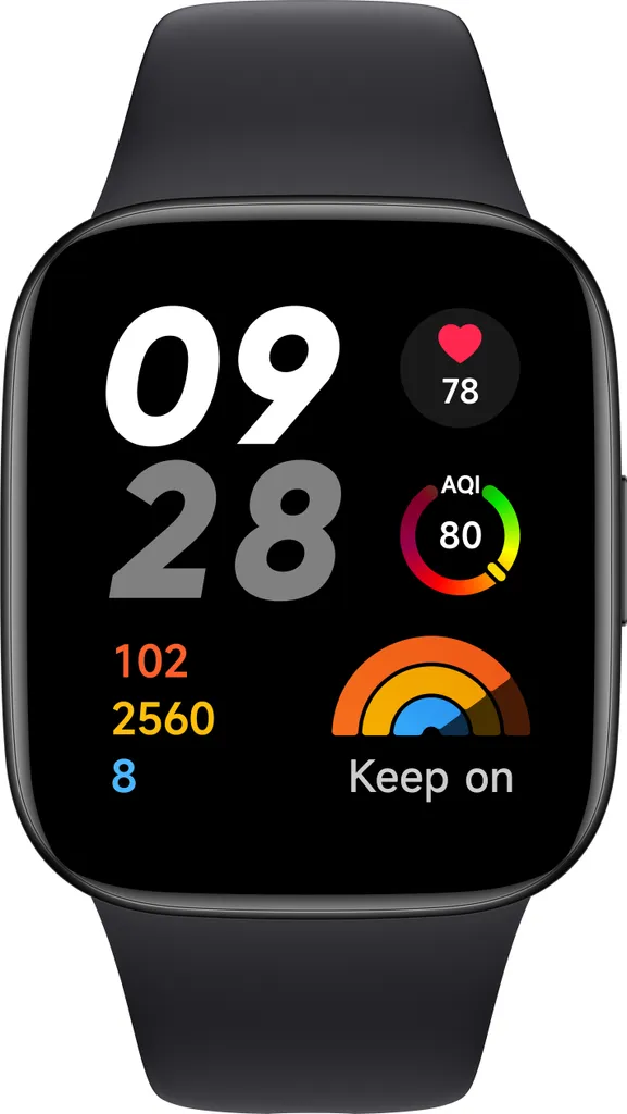 Xiaomi Redmi Watch 3 Noir : Restez Connecté sans Sortir votre Smartphone