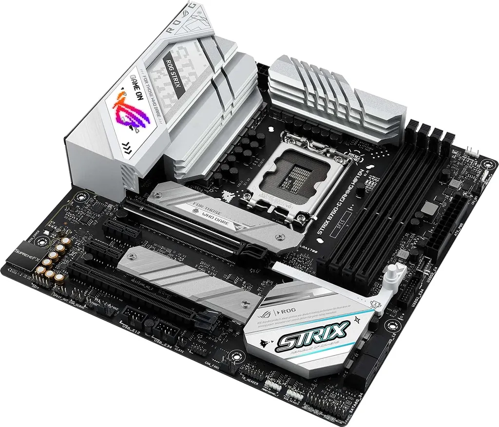 Finis les lags avec la Carte Asus Rog Strix B760-G Gaming WiFi D4 MB - 8