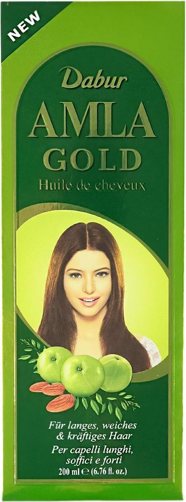 Dabur Amla Gold Olio per capelli 200ml Immagine del prodotto 