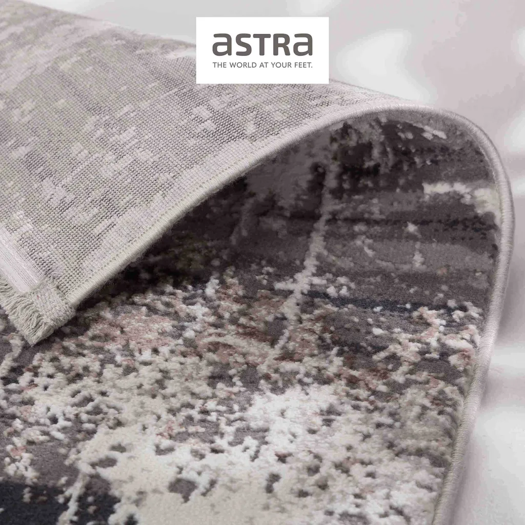 Tapis VERCELLI Gris Astra 133x190 cm - Texture Douce et Résistante