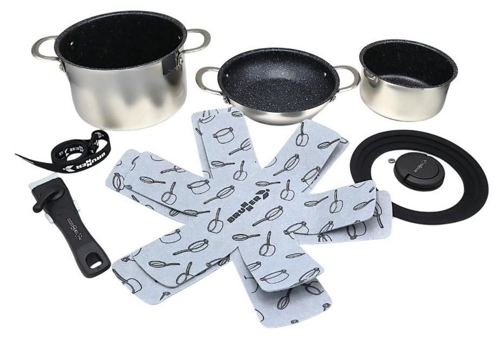 Brunner Academy NG, Set, Edelstahl, 3,4 l, Edelstahl, 3,1 Produktbild 