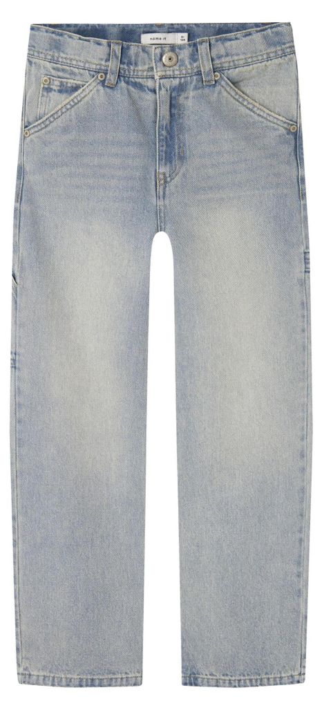 NAME IT - Jean pour garçon, coupe droite, style ouvrier Image du produit 