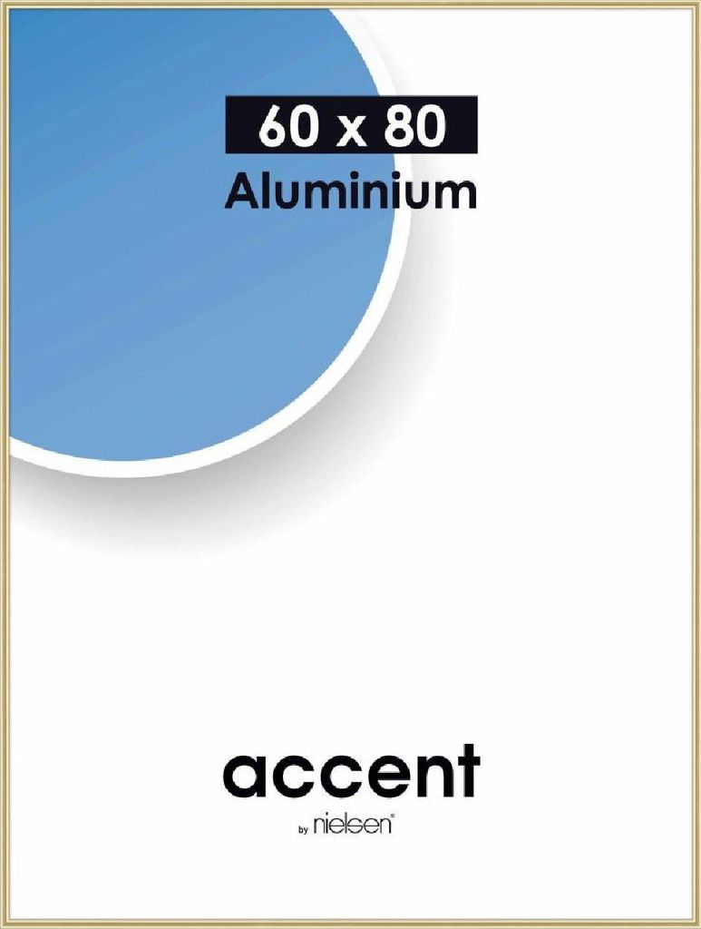 accent by nielsen Aluminium Bilderrahmen Accent, 60x80 cm, Produktbild 
