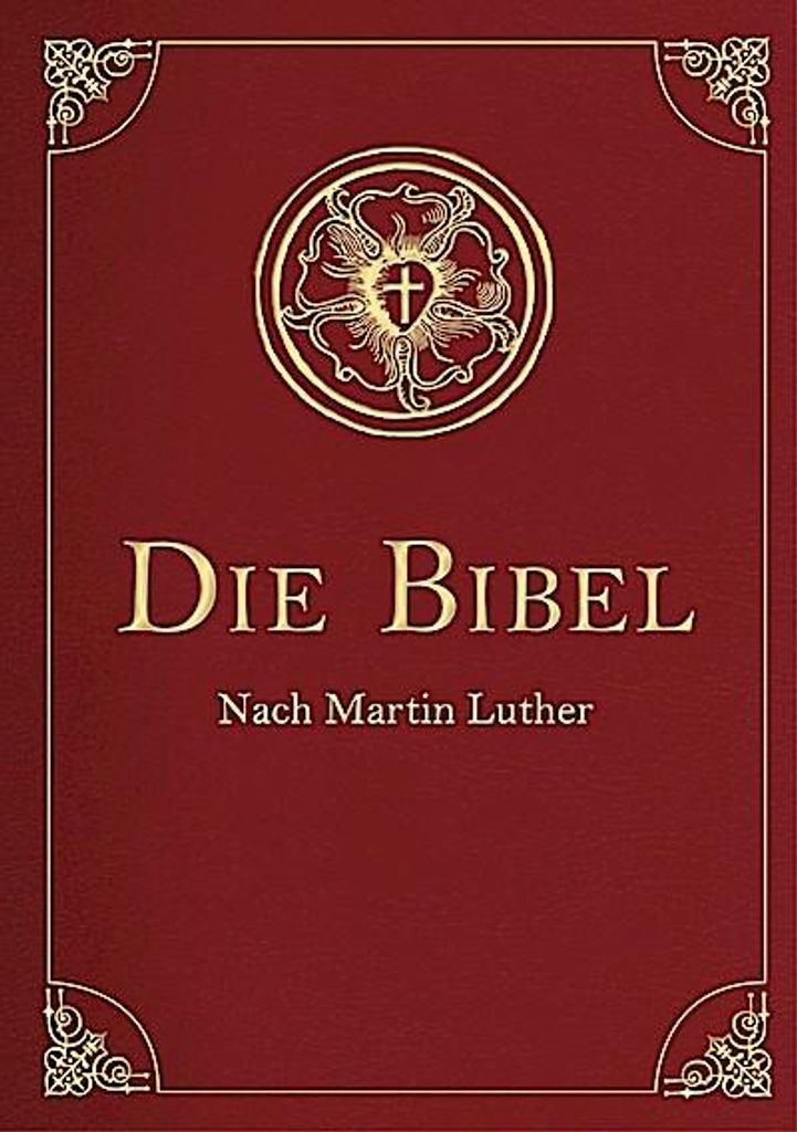 Die Bibel (Geschenkausgabe, Cabra-Leder) Immagine del prodotto 