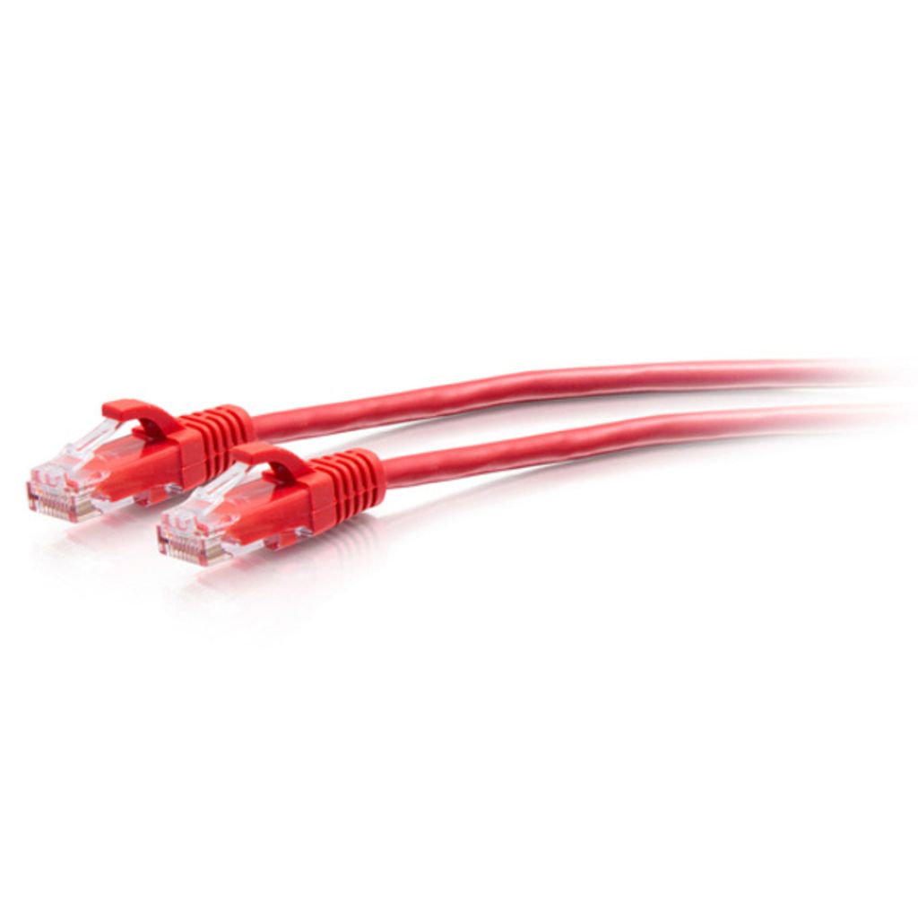 C2G 10Ft/3M Cat6A Slim Patch 28Awg Red (30164)