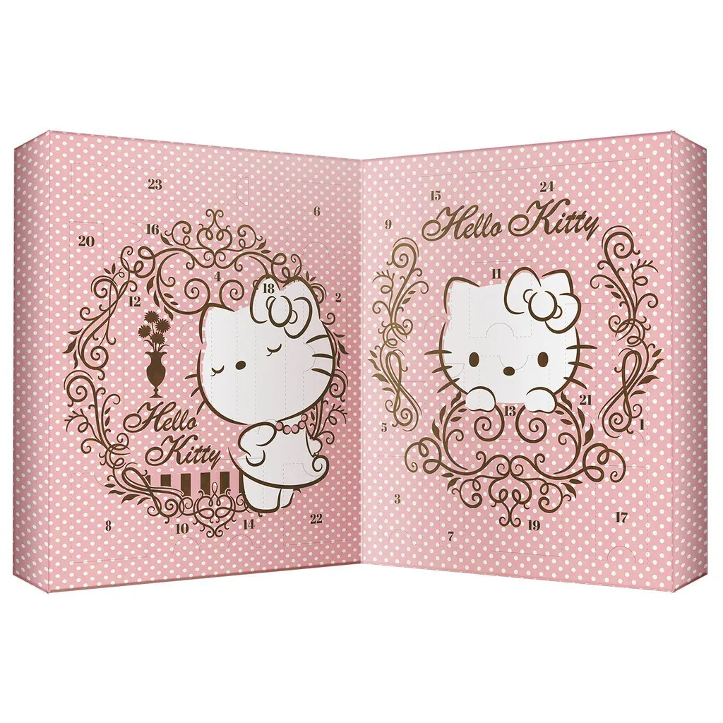 Calendrier de l'Avent Hello Kitty sans Chocolat Cadeau Durable Fan
