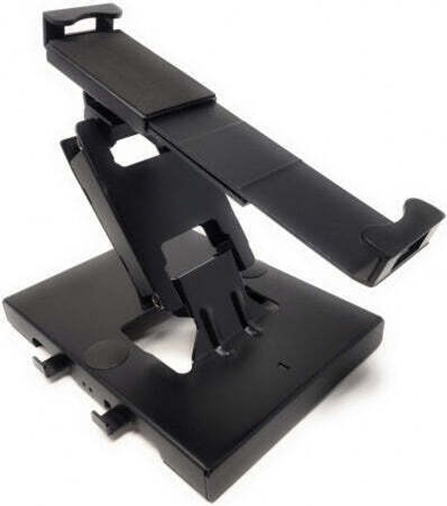 SYSTEM-S Abschließbare Tisch und Wandhalterung für 7.0 - 10.5 Zoll Tablet Halterung schwarz