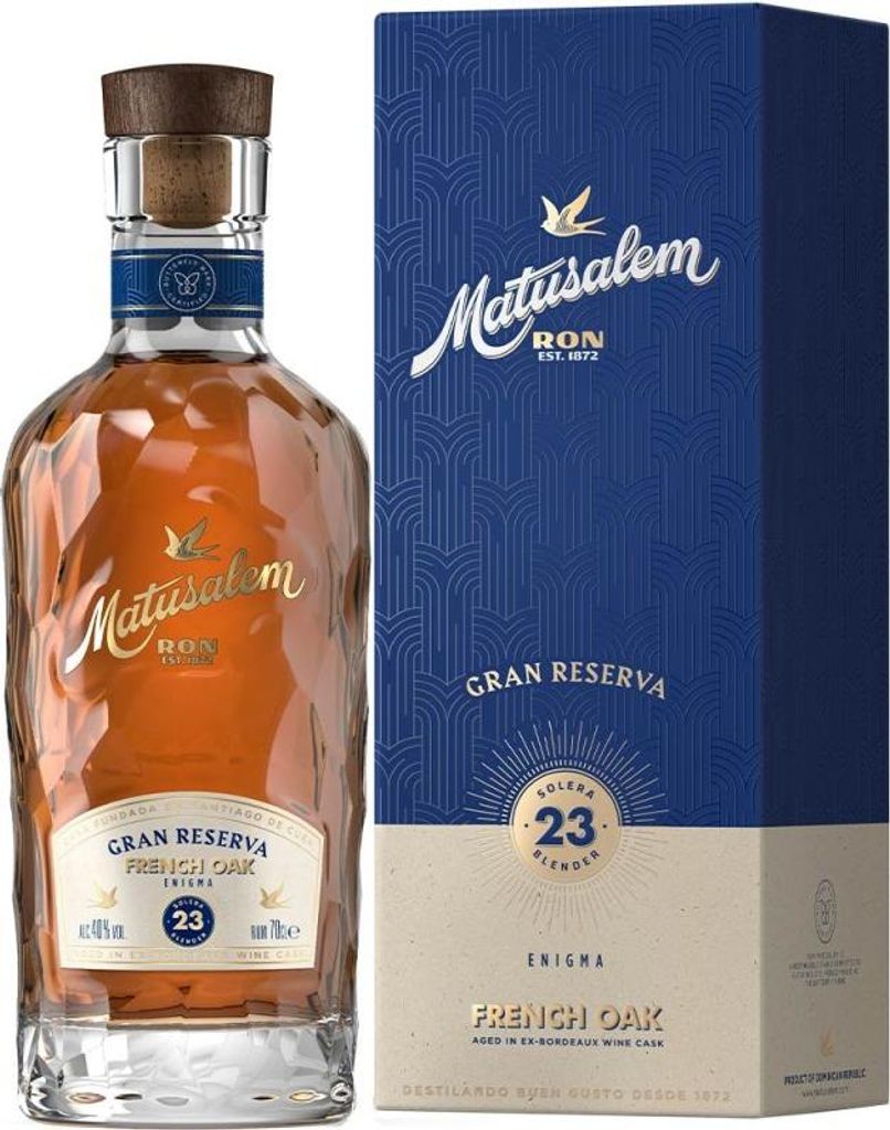 Matusalem 23 años French Oak Rum Dominikanische Republik 70.00 cl 40.0 %