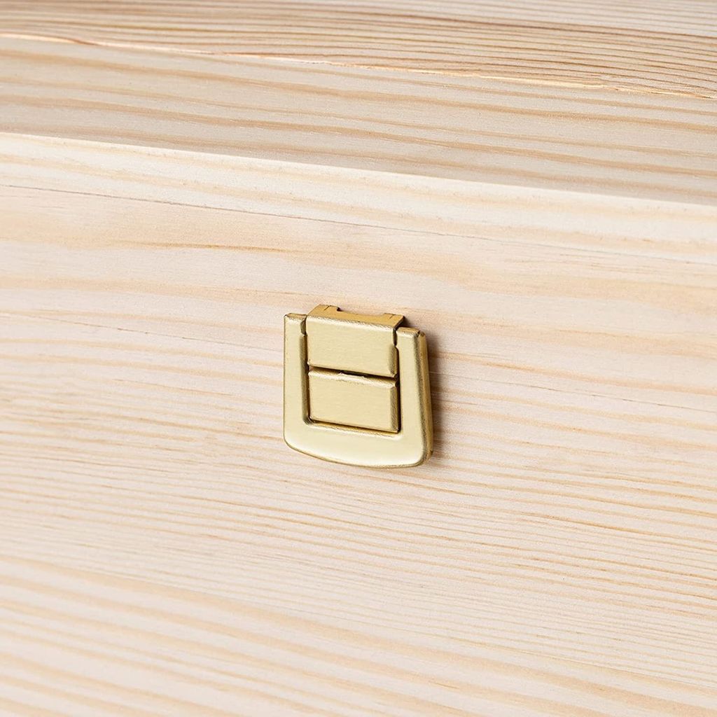 Creative Deco XXL Große Holztruhe Holz-Kiste mit Deckel und Produktbild 14