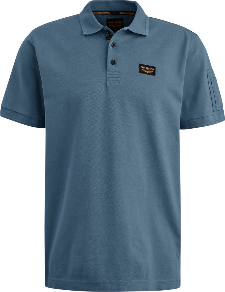 PME LEGEND Short sleeve polo American Classic Ashleigh Blue XXL