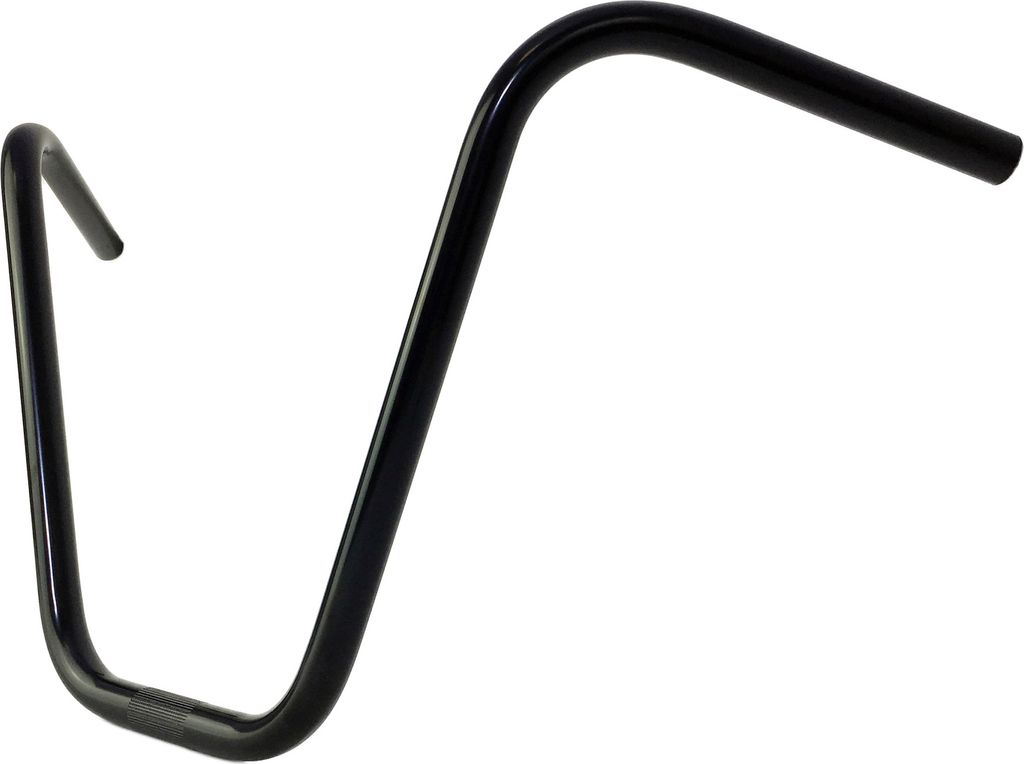 Guidon Buffalo V, acier, noir Image du produit 