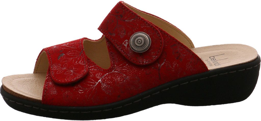 Belvida Pantolette Rot Produktbild 