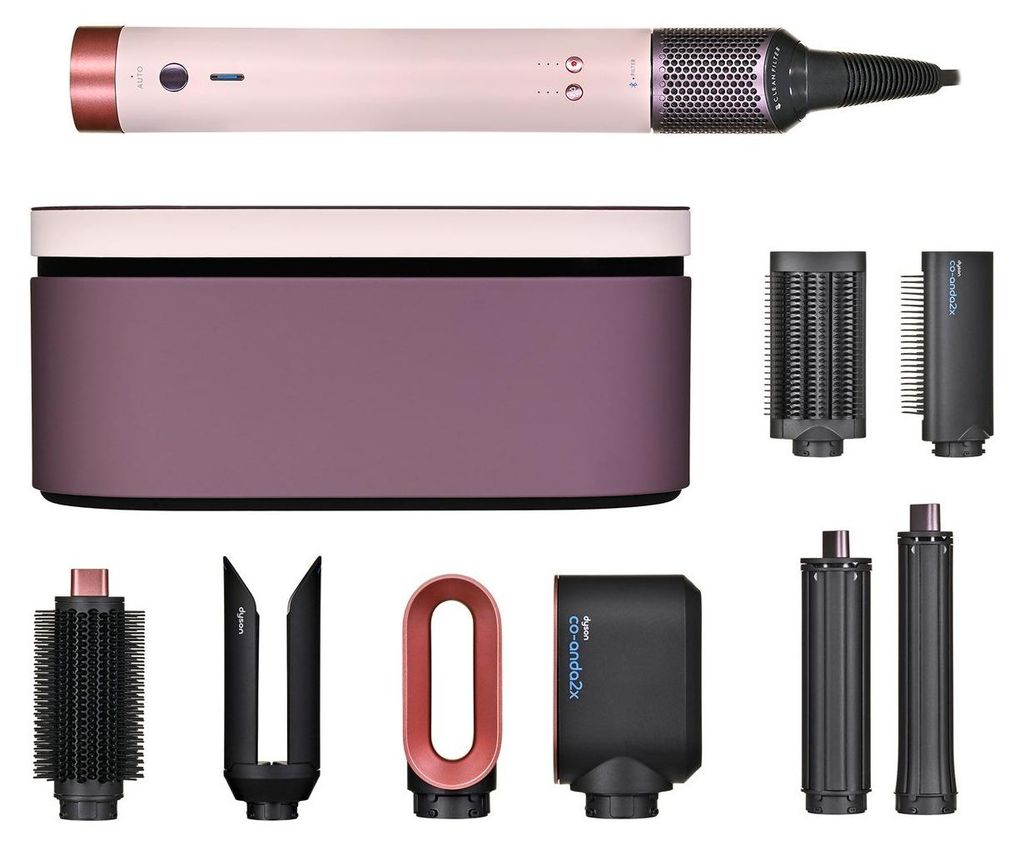 Dyson Airwrap Co-anda2x Haarstyler Straight+Wavy pink Produktbild 