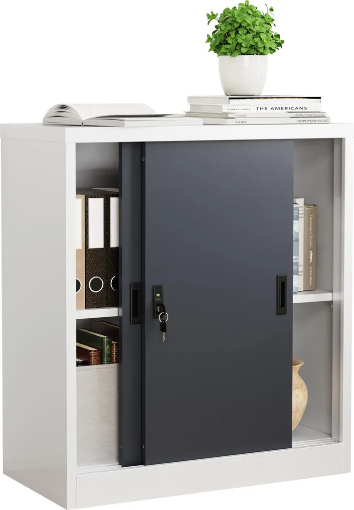 Stahlschrank abschließbar Malivo 2fach