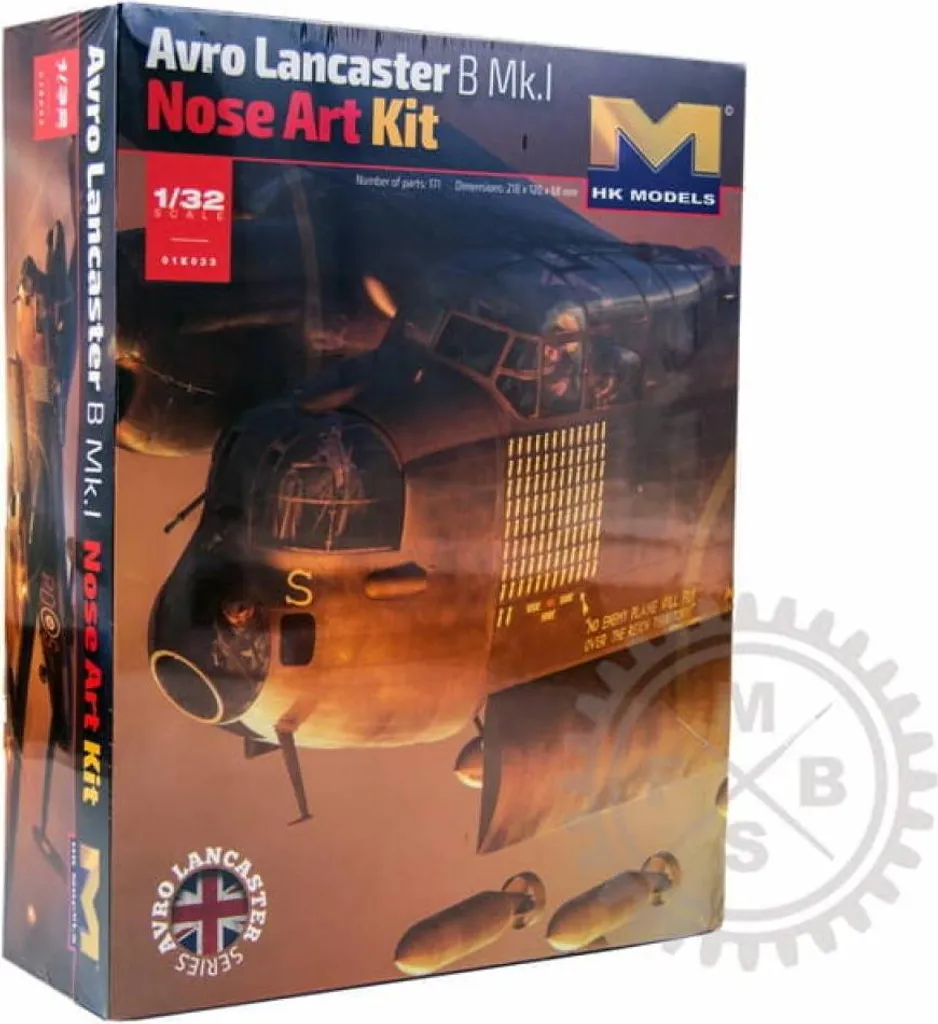 Section de nez Lancaster B. MK 1 Maquette d'Avion à Monter Échelle 1/32