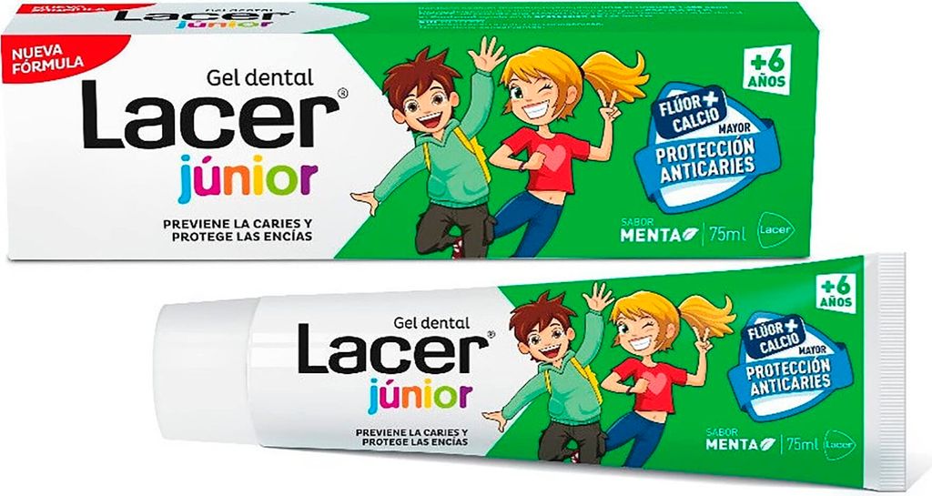 Lacer JUNIOR Minz-Zahnpasta 75 ml