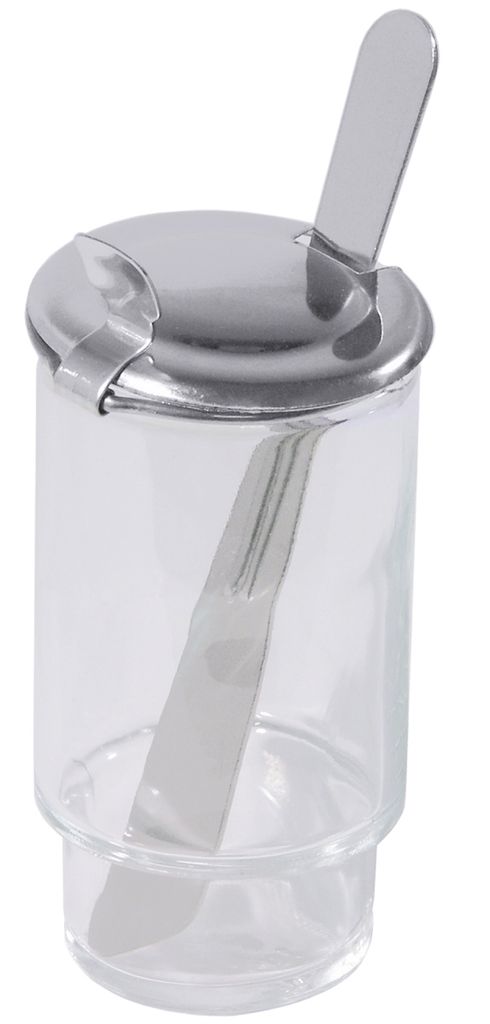 Menage, 3-teilig, Salz/Pfeffer, Senf, Edelstahl 18/0, Ø 13 Produktbild 