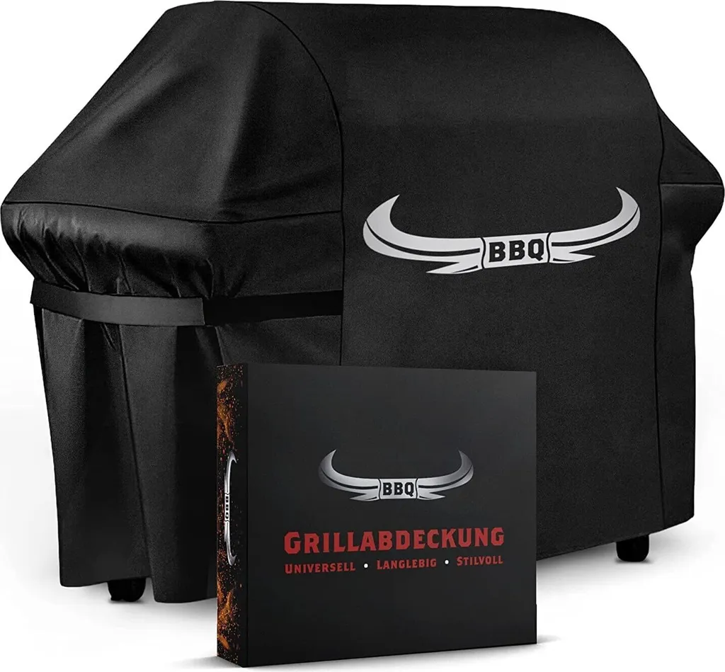 Couverture de barbecue 122x61x147 cm bâche imperméable pour grill