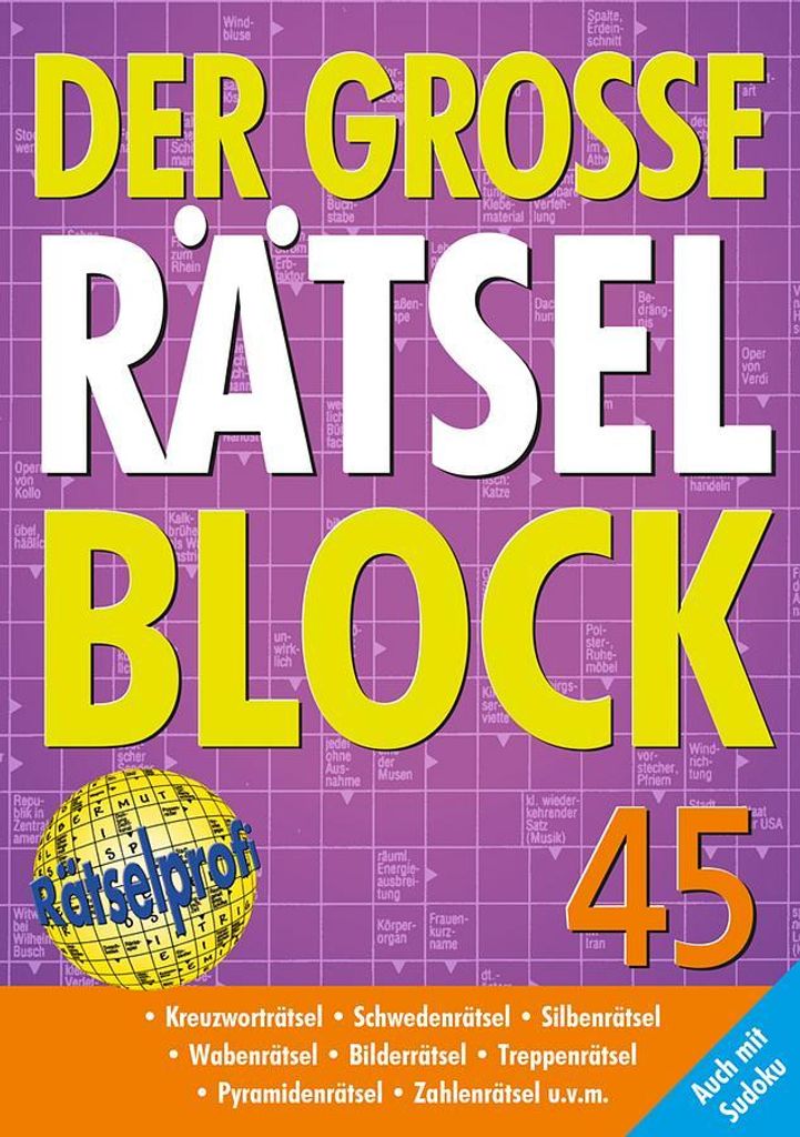 Der große Rätselblock 45 Produktbild 