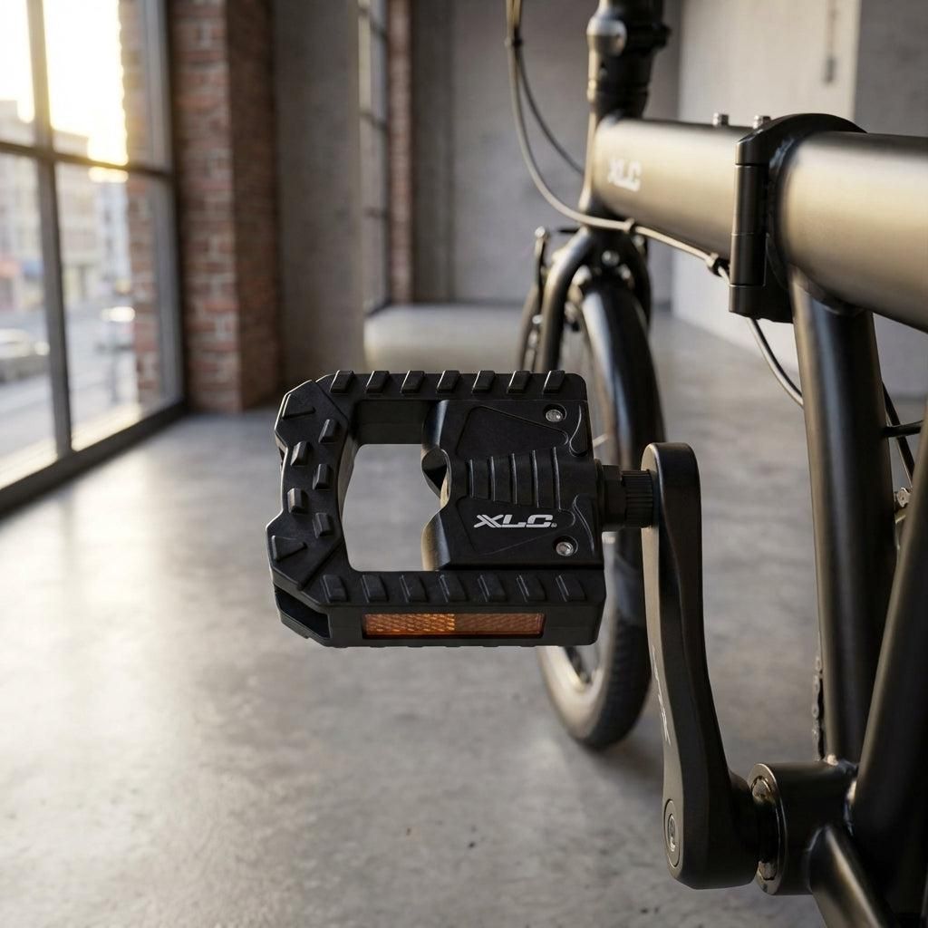 XLC 2501840500 Fahrradpedal Schwarz, Orange Produktbild 