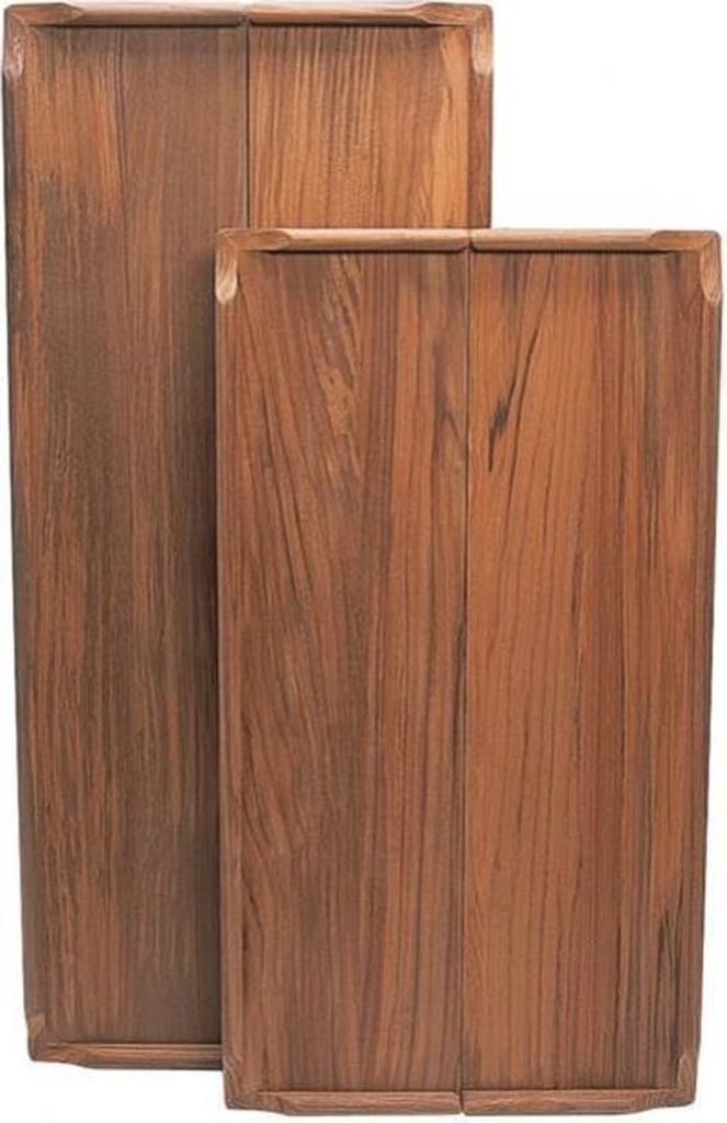 ARC Marine plateau de table rabattable en teck 80 x 70 cm Image du produit 